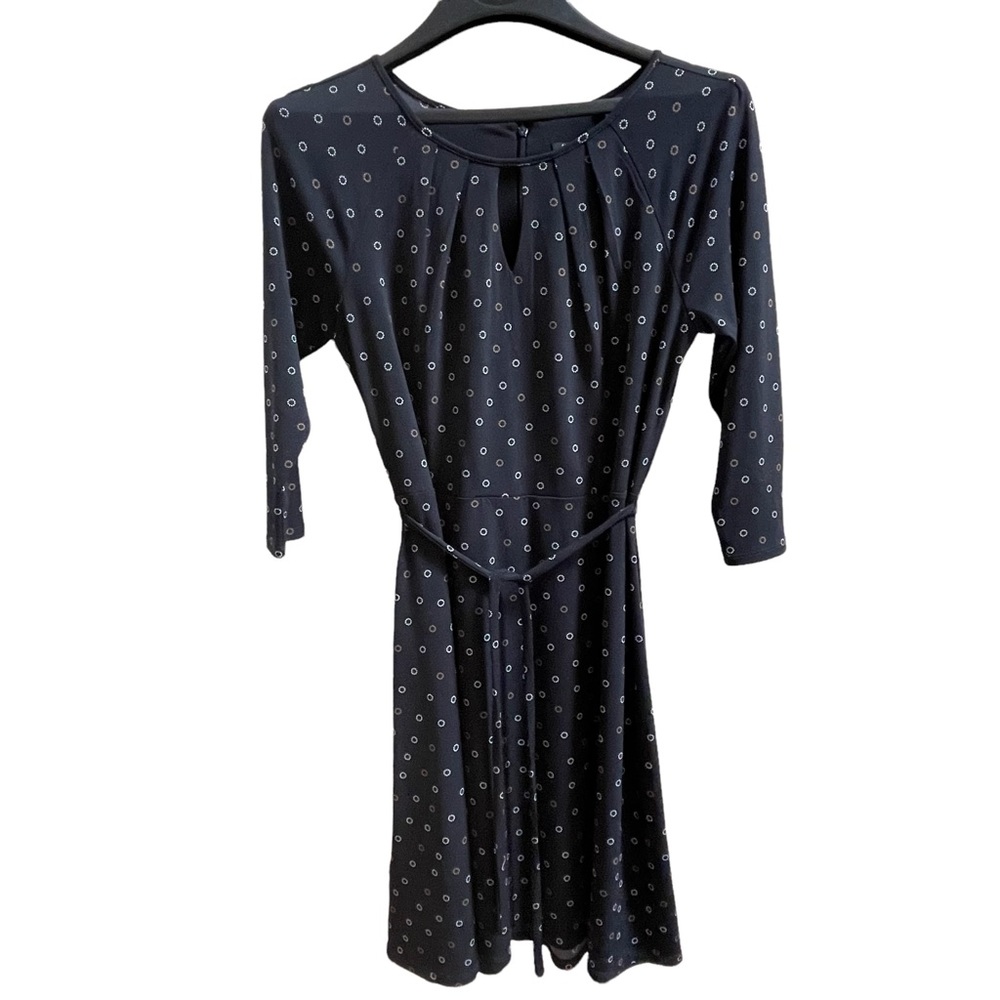 Ann Taylor Factory Black Keyhole Dress